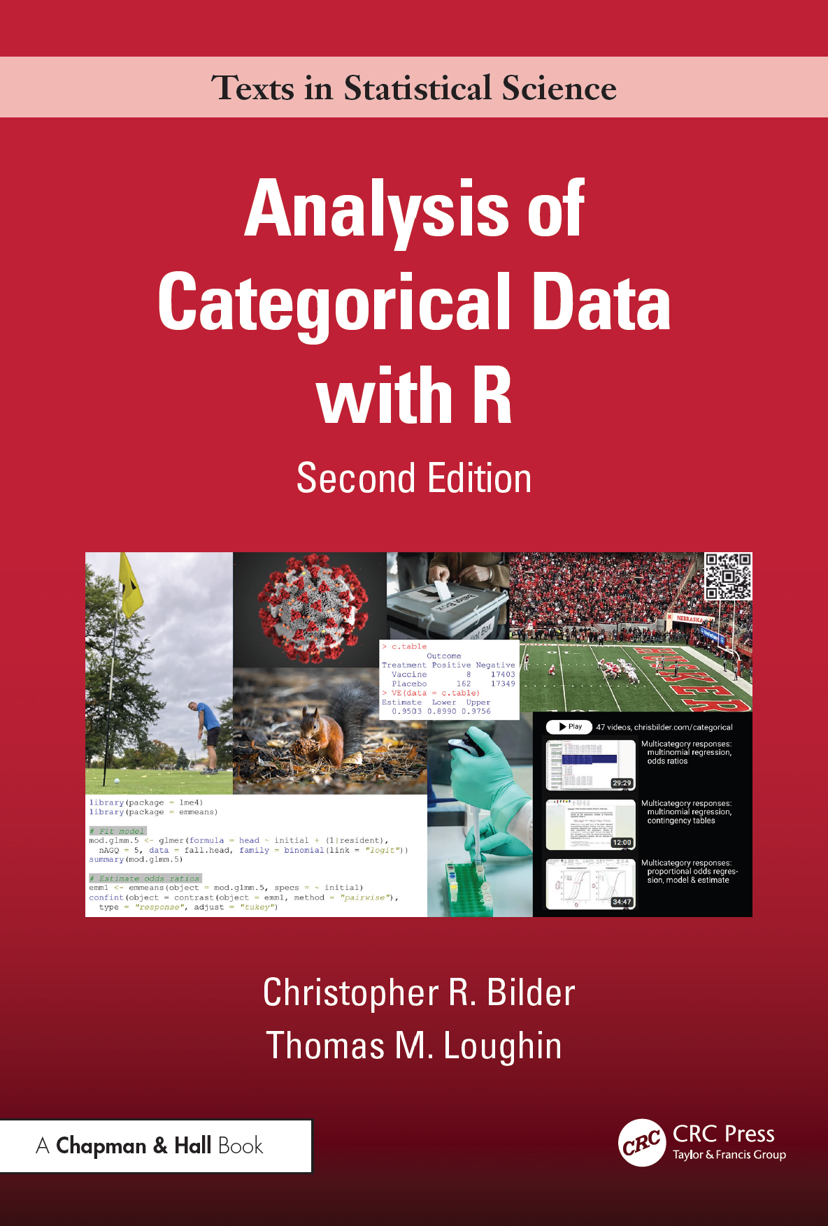 Analysis of Categorical Data with R book